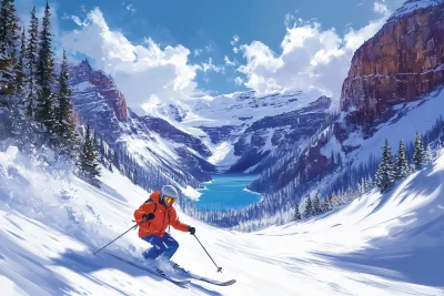 Lake Louise Skiing