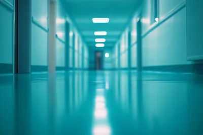 Corridor in Hospital or Clinic