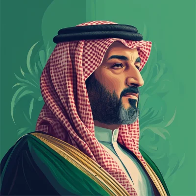 Saudi National Day Illustration Design