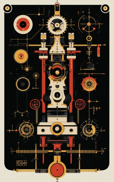 Impossible Alchemical Machine Poster