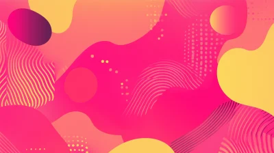 Abstract Pink Pattern