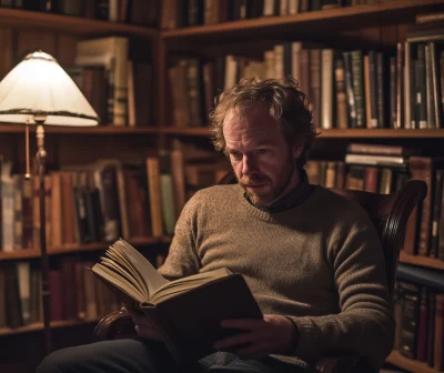 Author in Home Library