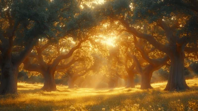 Ancient Oak Trees