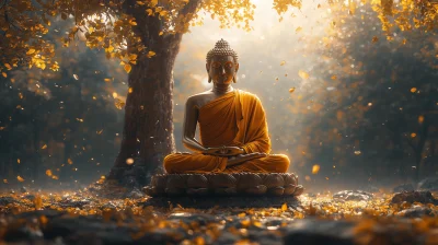 Buddha Under Bodhi Tree