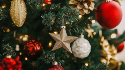 Christmas Tree Close Up