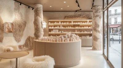 Parisian Luxury Cosmetics Store