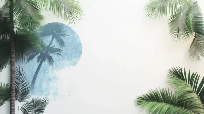 Tropical Summer 3D Background