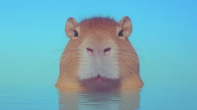 Capybara Family Gathering