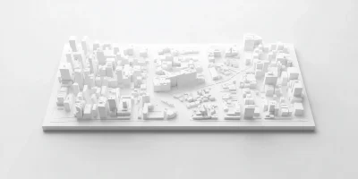 White City Model from Top View