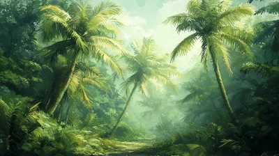 Tropical Palm Trees