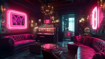 Maximalist Victorian Lounge