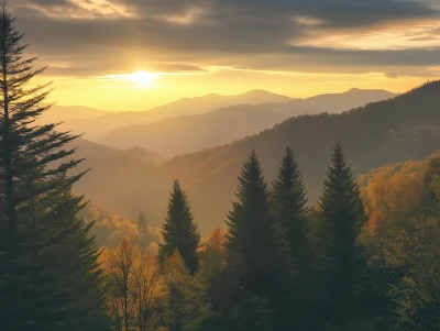 Great Smoky Mountains Sunrise