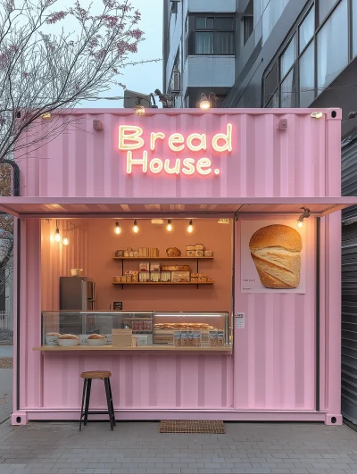 Charming Bakery Container