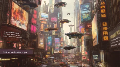 Cyberpunk Cityscapes