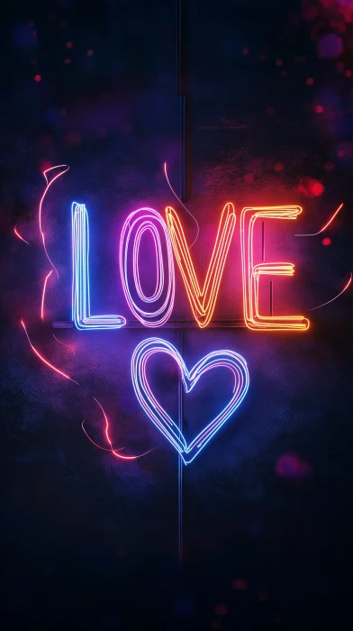 Neon Love Sign