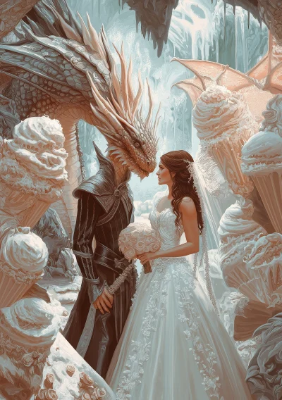 Fantasy Wedding Scene