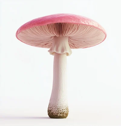 Detailed Mushroom Illustration