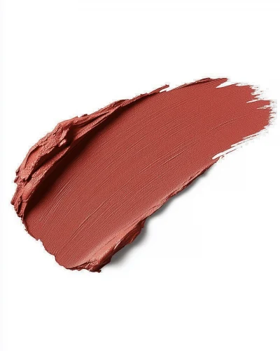 Bronzy Terracotta Swatch on White Background