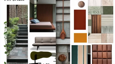 Residence color mood board