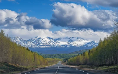 Snowy Road