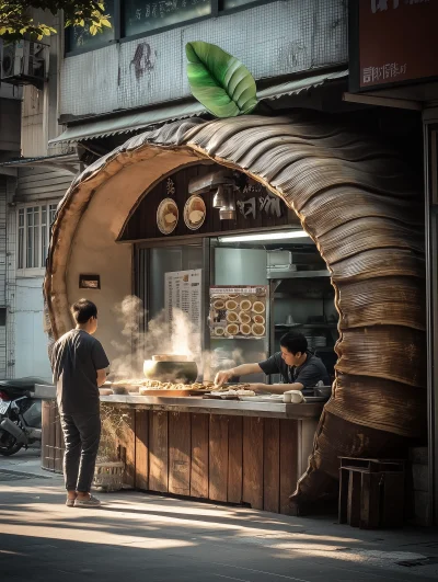 River Snail Noodle Shop in Shanghai