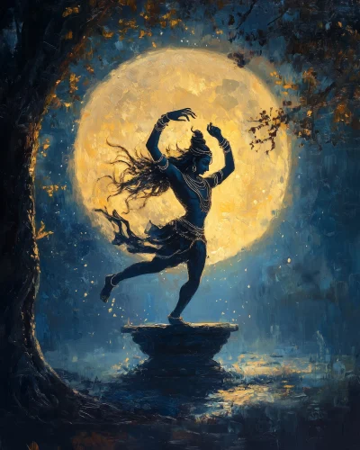 Celestial Dance of Lord Shiva