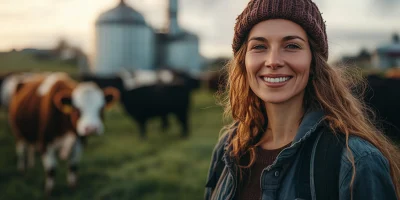 Woman in a Farmer’s Market