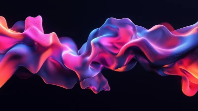 Dynamic Fluid in Thermal Colors