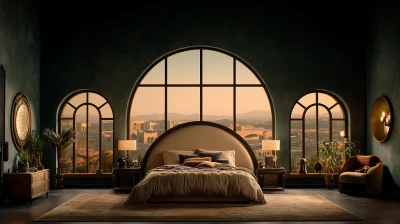 Luxury Bedroom in Exotic Location