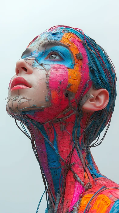 Colorful Cyborg