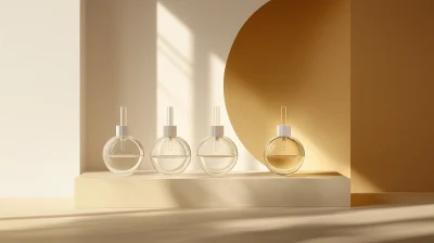 Perfume Bottles Arrangement