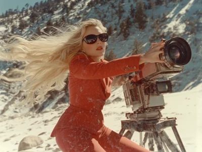 Vintage Beach Polaroid