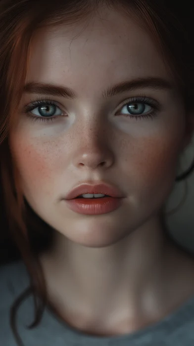 Realistic Portrait of a Woman