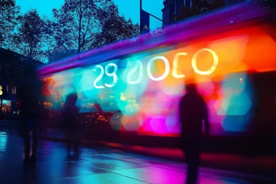 Neon Street Photography