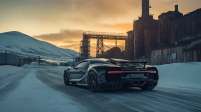 Bugatti Chiron in Norilsk