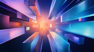 Abstract Techno Background