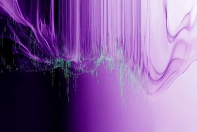 Abstract Purple Minimalism