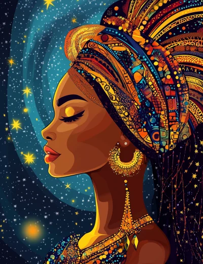 African Celestial Queen