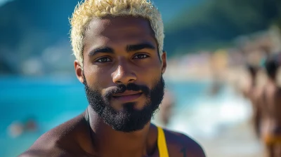 Portrait on Rio de Janeiro Beach