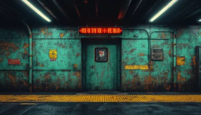 Abandoned Subway Station