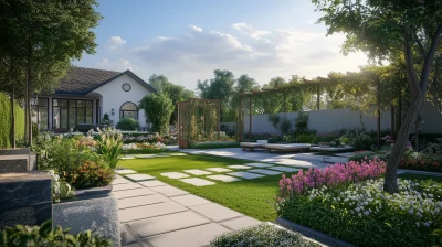 American Style Garden House