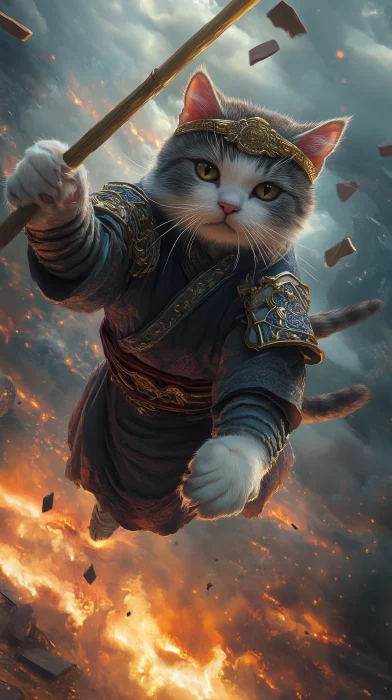 Cat in Chinese Tradition Armor