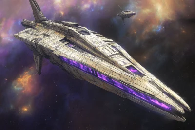 Experimental Exploration Heavy Cruiser in Dune Universe