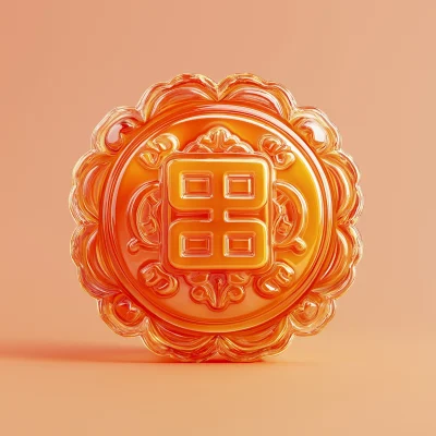 Mooncake Icon Design