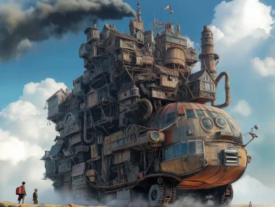 End of the Century Moving Castle