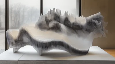 Modern Abstract Sculpture