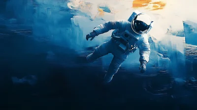 Floating Spaceman