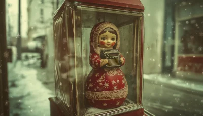 Vintage Matryoshka Automaton