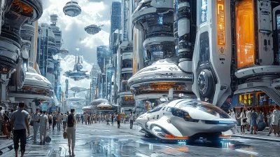 Future Shenzhen Cityscape