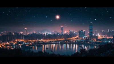 Chongqing Night Cityscape